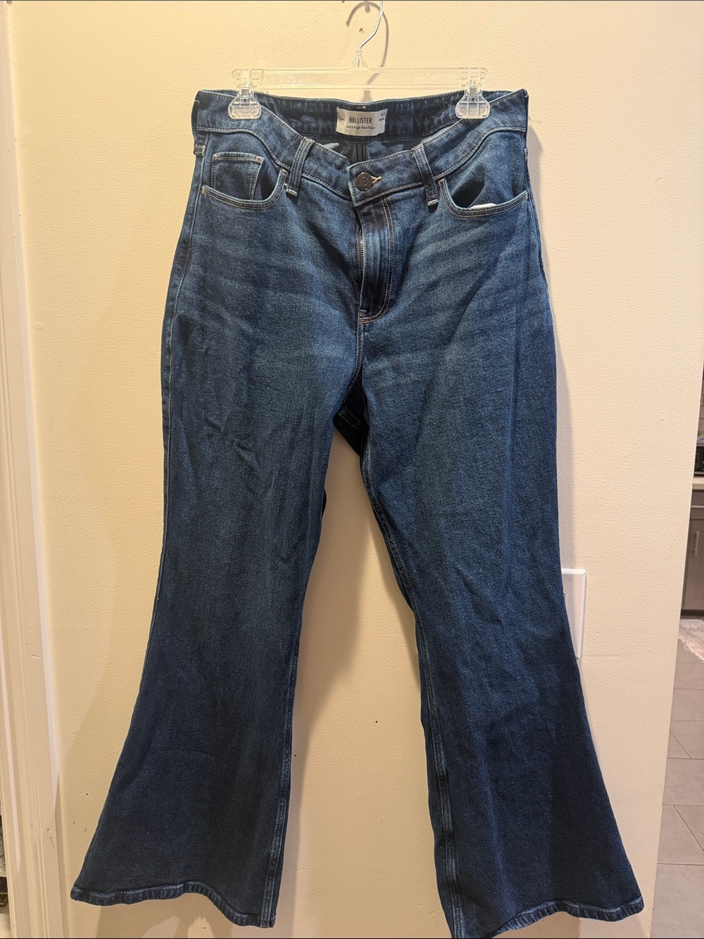 Hollister Dark Blue Flare Jeans
